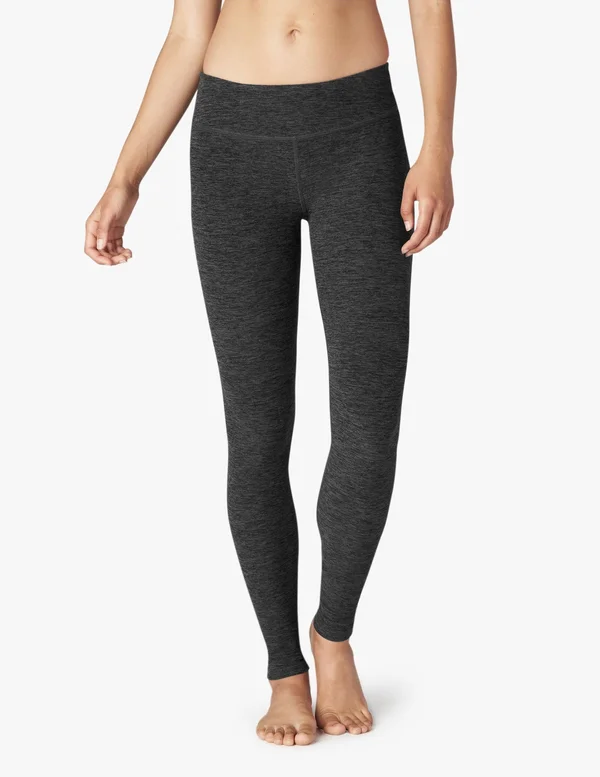 Spacedye Long Legging by Beyond Yoga Black-Charcoal, Xxs