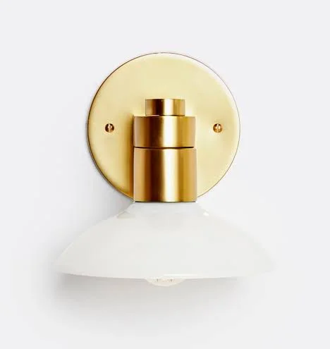 Crawford Glass Single Wall Sconce A4834