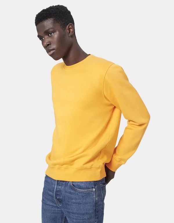 Colorful Standard Classic Organic Crew Sweatshirt, Yellow