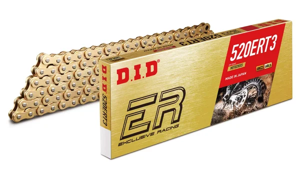 Did 520ERT3-140 Gold 140 Links High Performance Racing Chain with Connecting Link