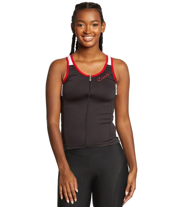 Castelli 2017 women solare top black/white/red (4517064-101) M - BLACK/WHITE/RED