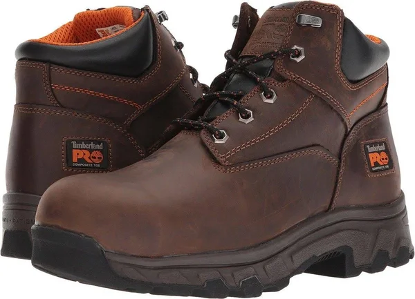 Timberland Pro Men's 6 in. Workstead Composite Toe Work Boot, Brown