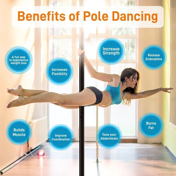 Serenelife Portable Dancing Pole SLDPBK