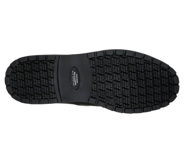 Skechers Men's Work Relaxed Fit: Cottonwood - Ekel SR Shoes - Black, 11.5