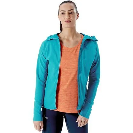 RAB Capacitor Hooded Fleece Jacket - Women's Aquamarine, M