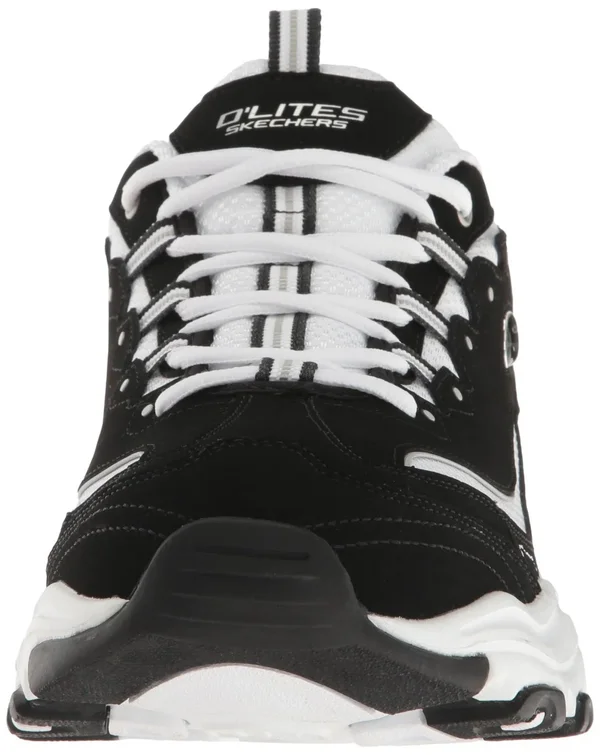 Skechers D&Lites Men's Shoes - 7, Black White