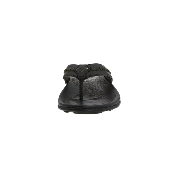 Olukai Mea Ola Sandals - Men's Black, 11