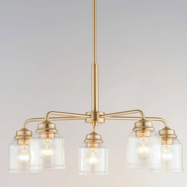 Maxim Lighting 12266CDHR Acadia - 5 Light Chandelier Heritage Finish