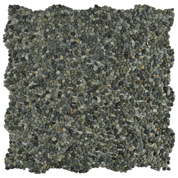 SomerTile PGYPMOL Caillou Mini Pebble Stone Mosaic Floor and Wall Tile - 12.25x22 x 12.25