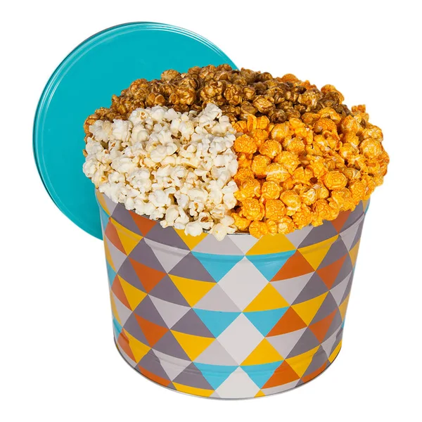 Gourmet Gift Baskets Artisan Popcorn Tin, 2 Gallon
