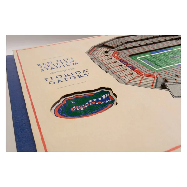 Florida Gators 5 Layer StadiumViews 3D Wall Art