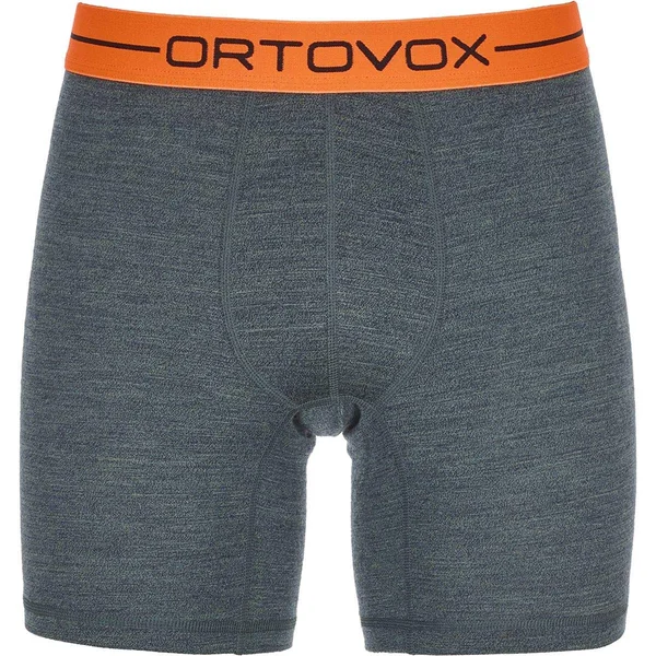 Ortovox Merino Rock&N&Wool Boxer - Men's Green Forest Blend - XL