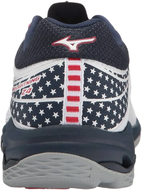 Mizuno Wave Lightning Z4 Women's Volleyball Shoes - 6 - Black - Silver