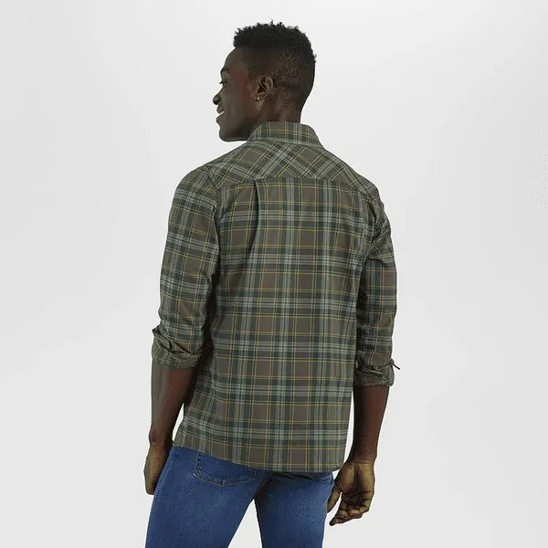 Outdoor Research Kulshan Flannel Shirt - Men's Hazelwood - XL
