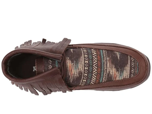 Roper Casual Shoes Womens Santa Fe 09-021-1781-2071 BR Brown