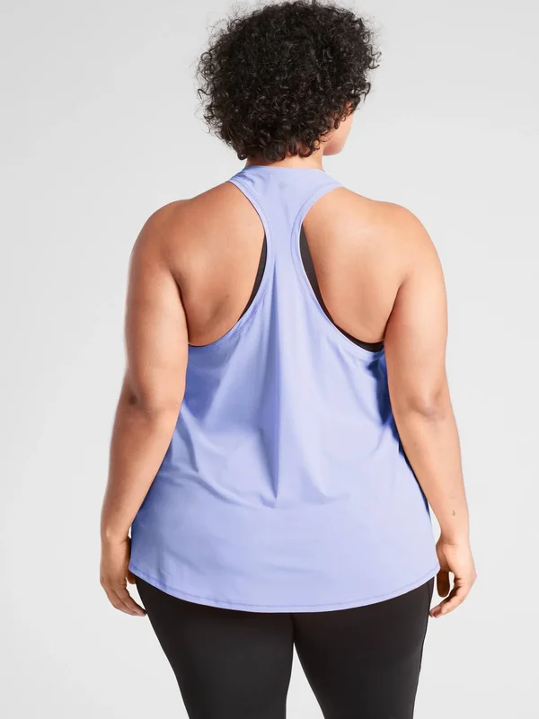 Athleta Women's Ultimate Train Tank Victorian Periwinkle Size XL