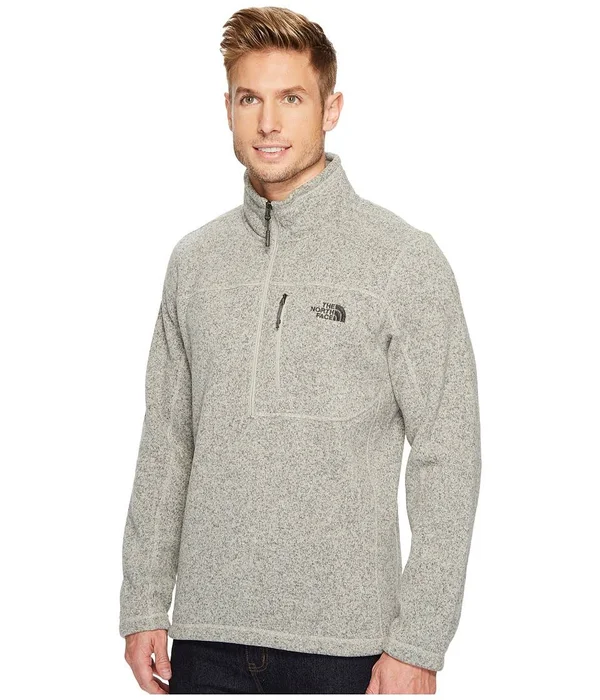 The North Face Men's Gordon Lyons 1/4 Zip - Granite Bluff Tan Heather