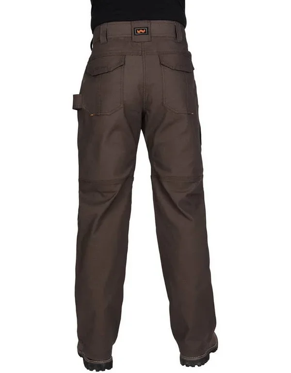Walls yp832 Move It Double Knee Pants - Bark Brown - 44