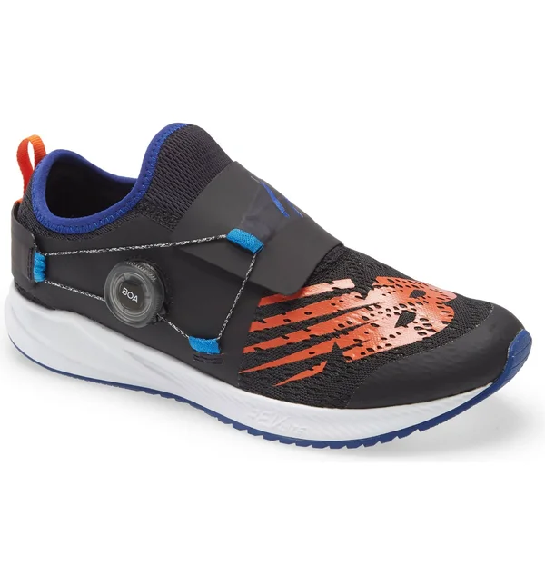 New Balance Kids& Fuel Core Reveal - Black/Blue (Size 4)