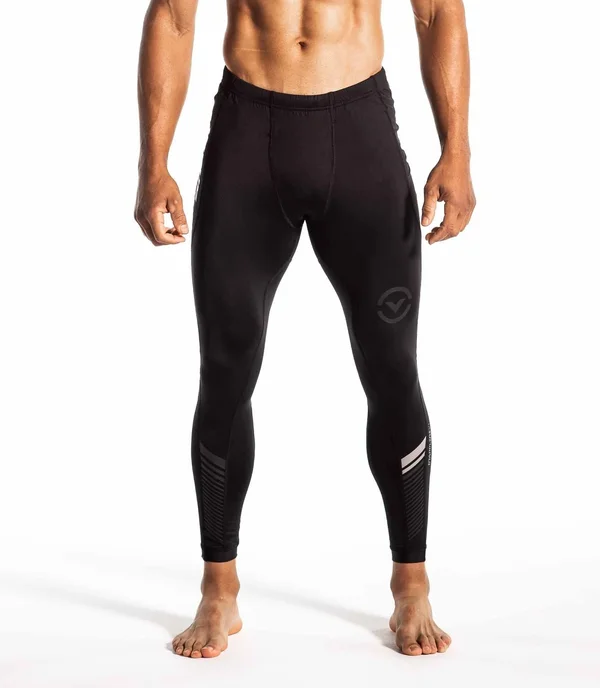 Grappling Compression Spats S, Black/Silver