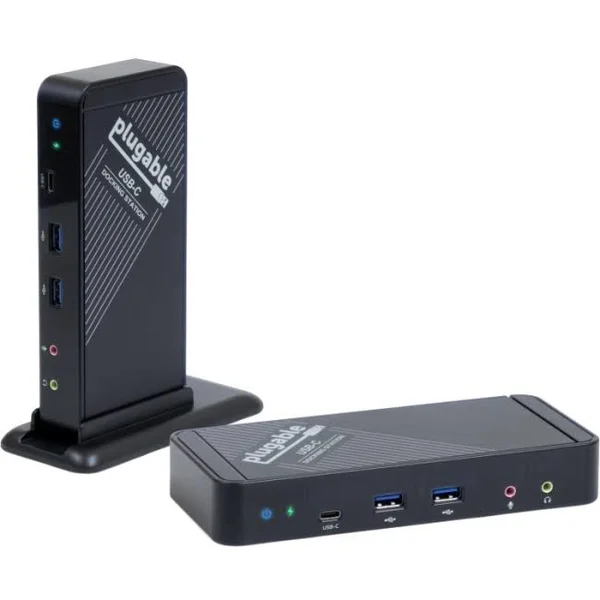 Plugable USB-C Docking Station with Power Delivery, Charging