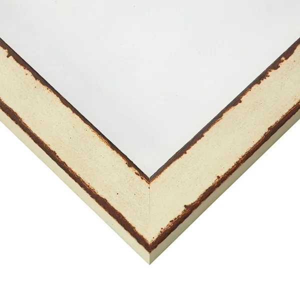 Craig Frames Ferro - Rusted Ivory Picture Frame, 24 x 32 inch, White