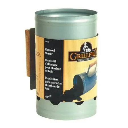 GrillPro 39480 Heavy Duty Chimney Style Charcoal Starter