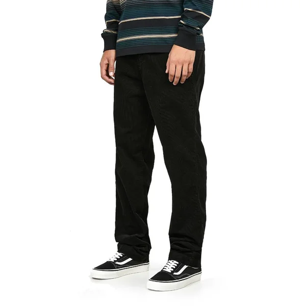 Carhartt WIP Master Pant Ford Corduroy, 15 Wales, 8 oz - Black Rinsed - 30/32 - Men