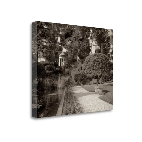 Banc De Jardin - 57 by Alan Blaustein Gallery Wrap Canvas