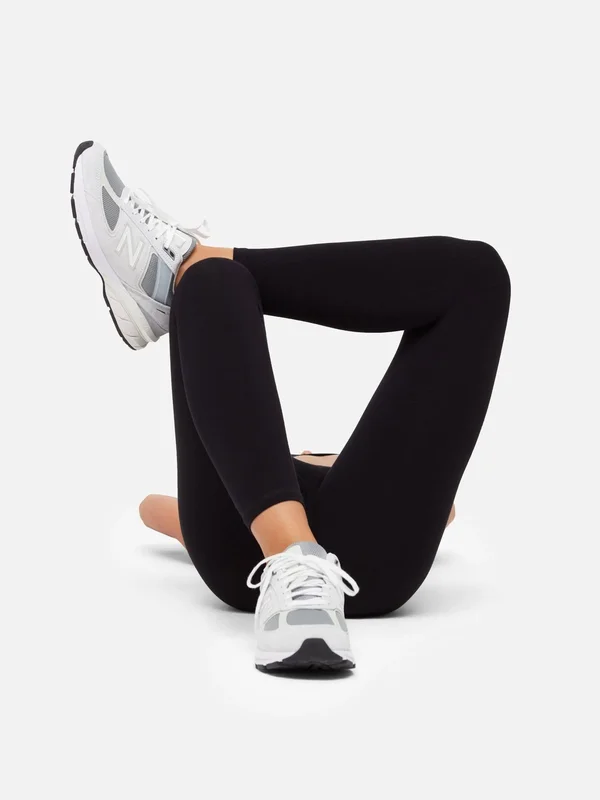 Organic Stretch Legging Jet Black, 2x