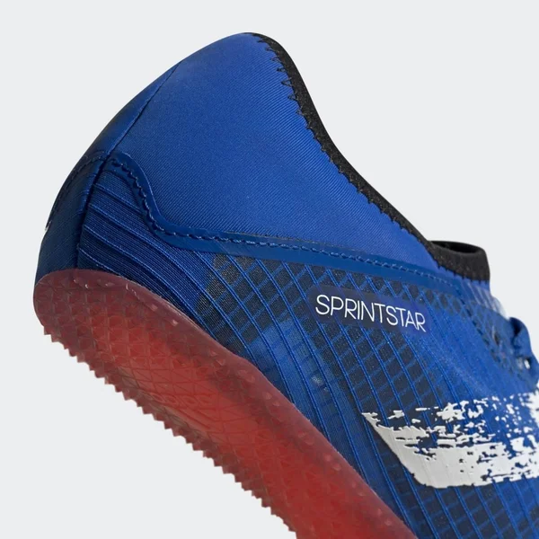 Adidas Men's Sprintstar Track Spikes - 12, Blue/White/Solar Red