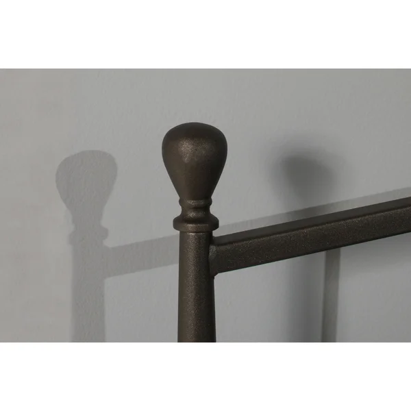 Hillsdale Furniture Warwick Full/Queen Metal Headboard - Gray Bronze