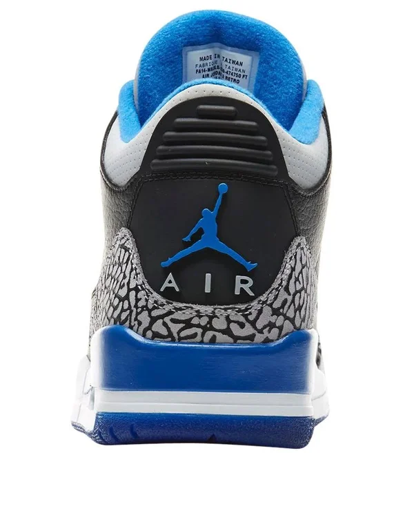Air Jordan 3 Retro Black/Sport Blue