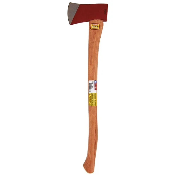 Council Tool 35DR36C Dayton Axe, 4-3/4 in Edge, 36 in L, Hickory