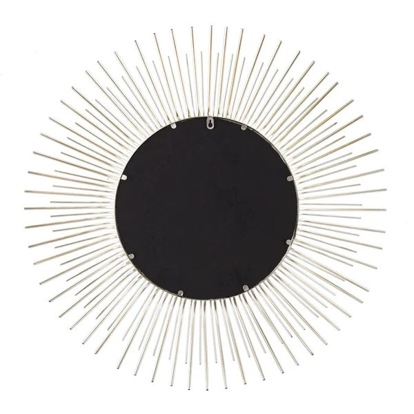 Silver Orchid Nansen Round Oversized Sunburst Wall Mirror - Champagne - OS8636SW