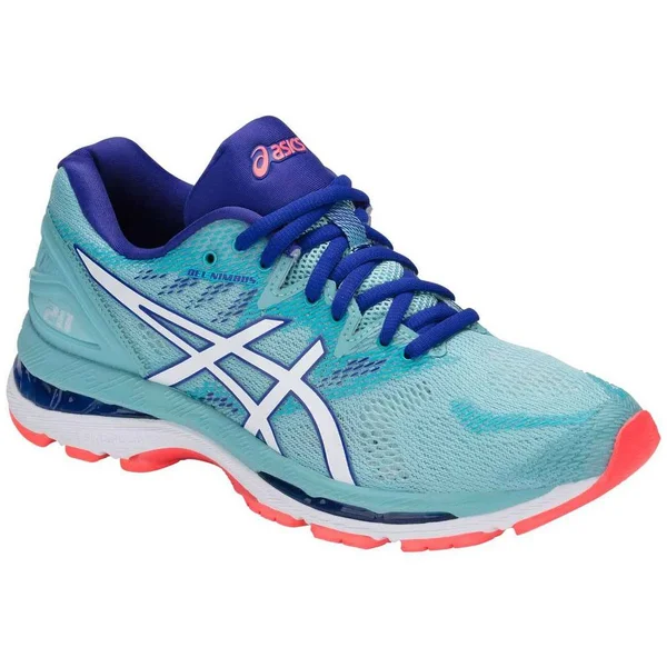 Asics Women's GEL-Nimbus 20 Running Shoes - Blue - Size 7.5