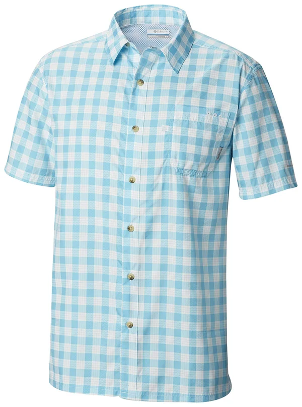 Columbia Mens PFG Super Slack Tide Plaid Shirt