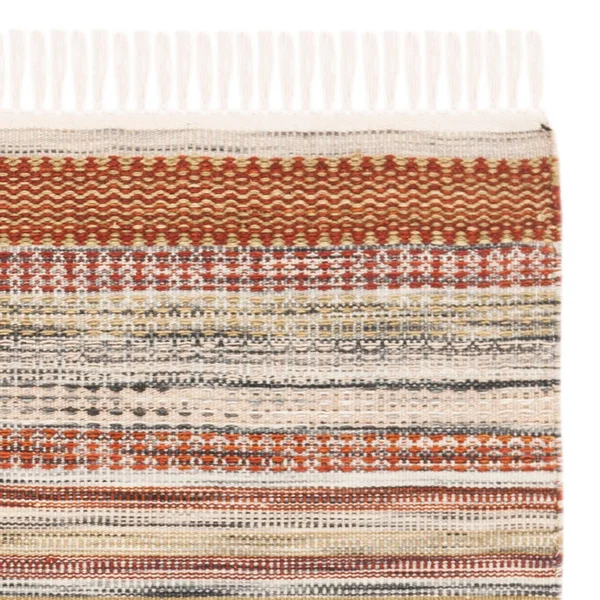 Safavieh Striped Kilim Beige 2 ft. 3 in. x 12 ft. Runner Rug