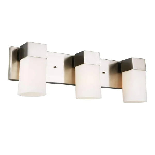 Eglo Ciara Springs 3-Light Brushed Nickel Bath Vanity Light 202864A
