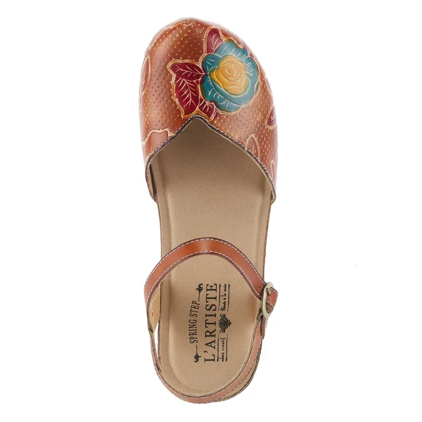 Women's L&Artiste by Spring Step Lizzie, Adult, Size: 42, Black Multi Leather