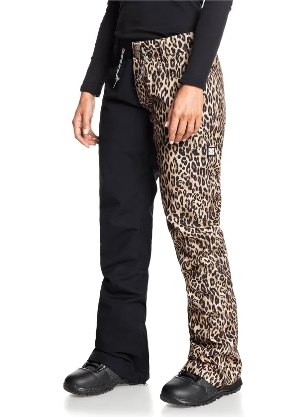 DC Shoes -Viva Pant - Leopard Fade, X-Large