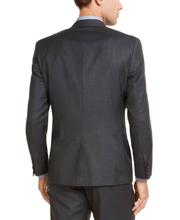 Lauren Ralph Lauren Men's Classic-Fit UltraFlex Stretch Suit Jackets - Black Solid
