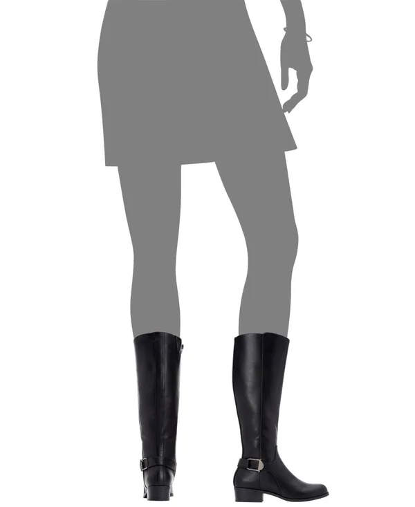 Alfani, Kallumm Knee High Fashion Boots, Cognac