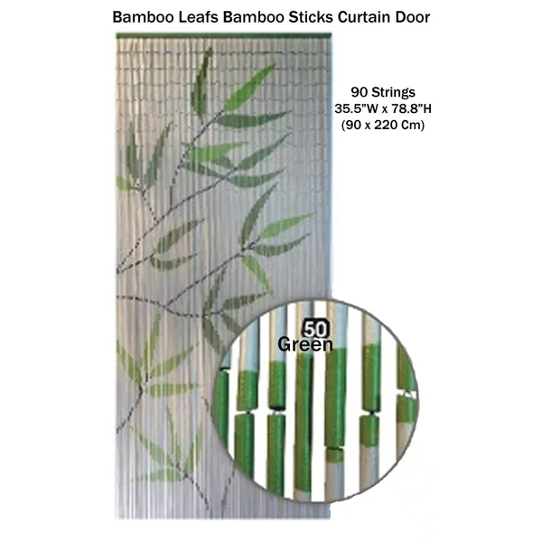 Hanae Design Beaded Curtain Doorway 90 Strings 78.8x22H x 35.5x22W