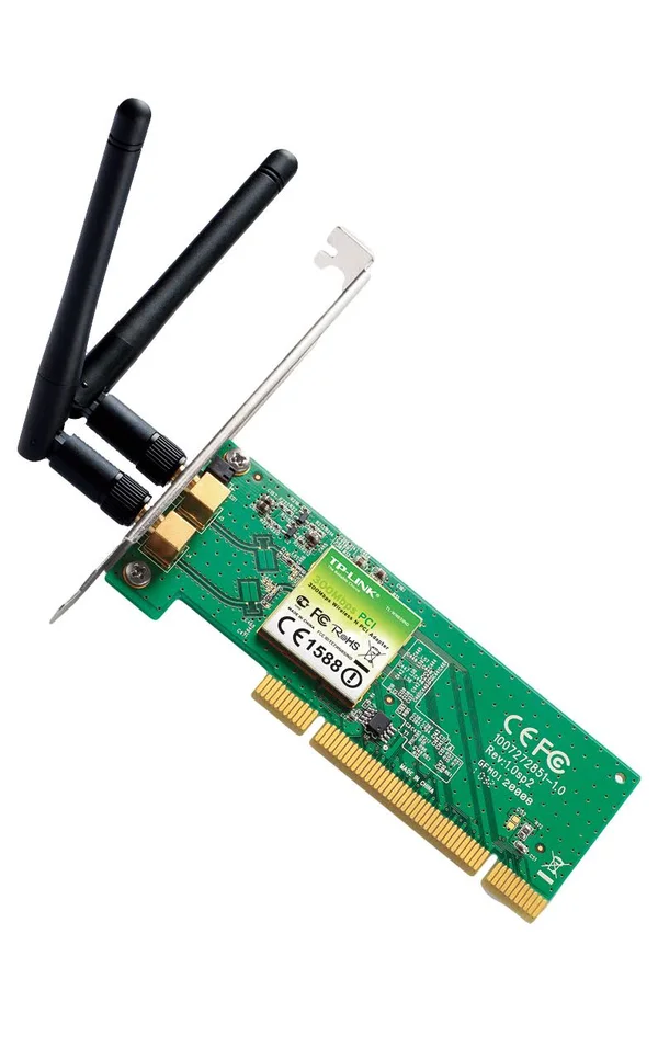 TP-Link TL-WN851ND Network Adapter - PCI - 802.11b/g/n - Detachable Antenna