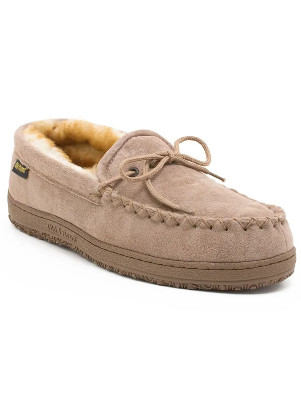 Old Friend - Men's Loafer Moccasin (Wide 2E, Chestnut)