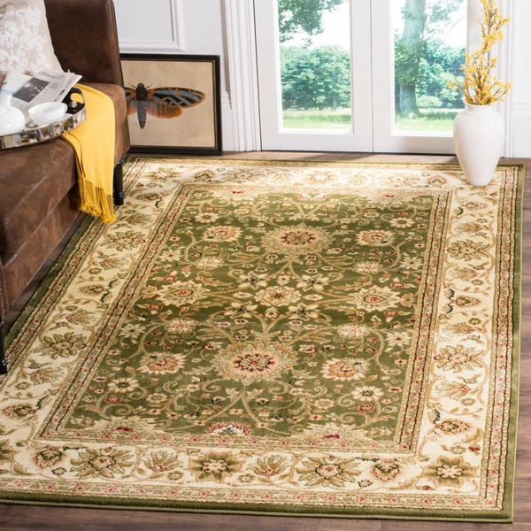 Safavieh Lyndhurst LNH212C 3&3x22 x 5&3x22 Sage, Ivory Area Rug