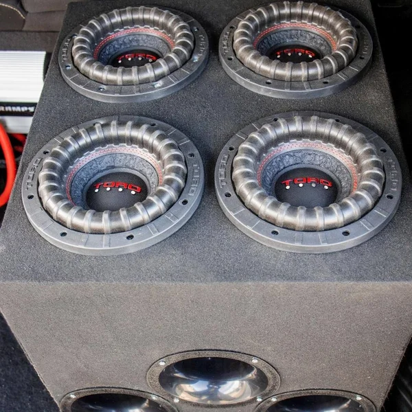 Force 12, 12 inch 1500 Watts RMS, 3000W Max - Dual 4 Ohm 3x22 V.C. Car Subwoofer