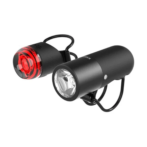 Knog Plugger Front & Rear Light Set - Black