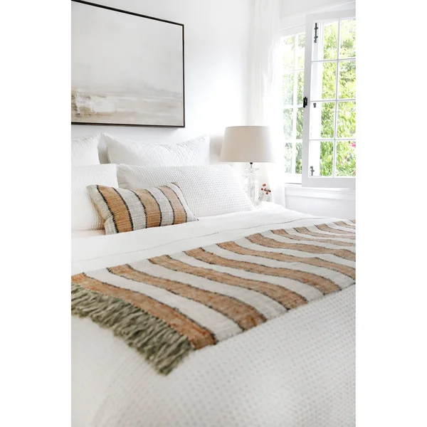 Pom Pom at Home Zuma Bed Blanket - King, Cream